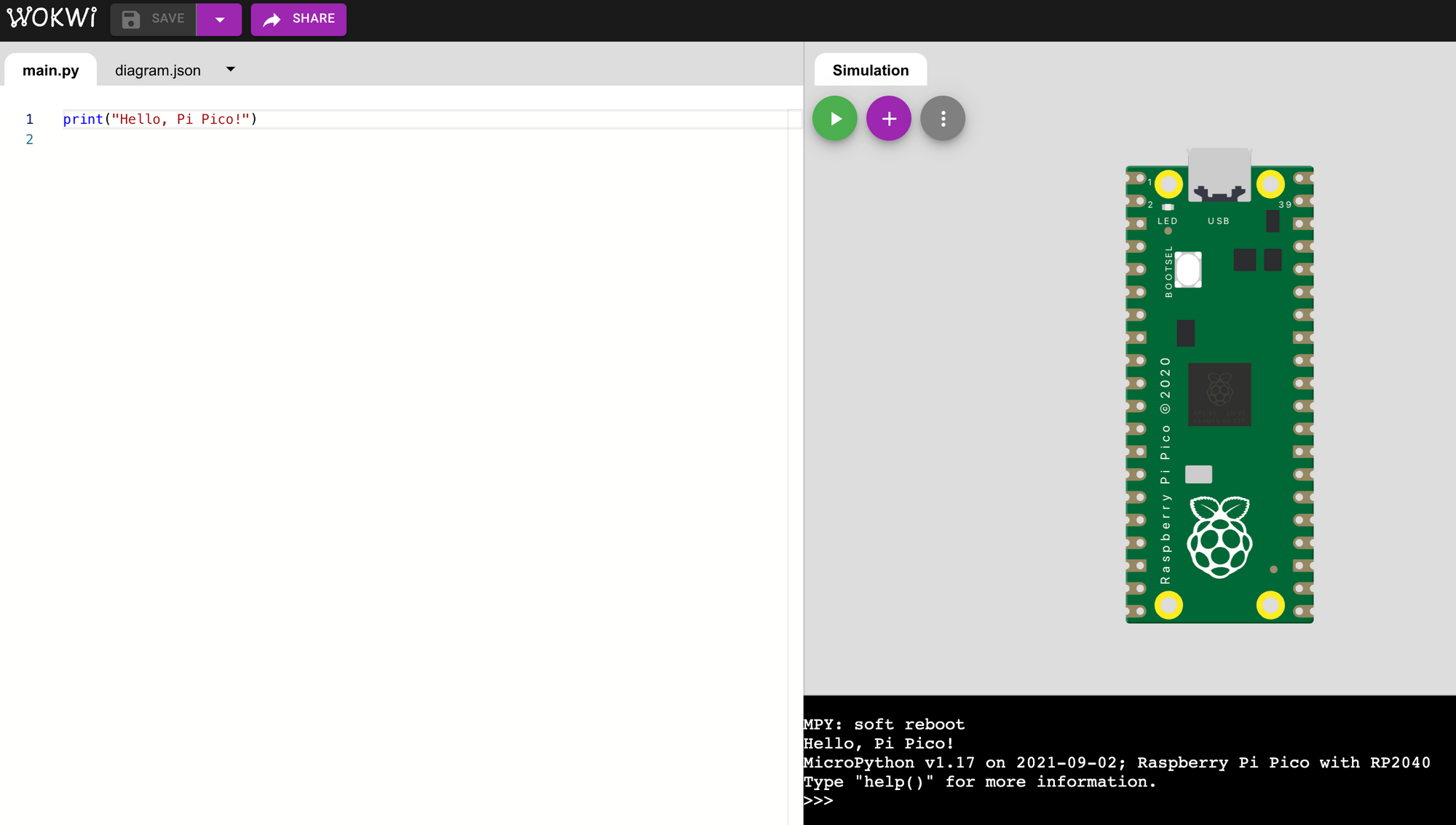 Raspberry Pi Pico W :02 blink led ¿GPIO25? Micropython VS code