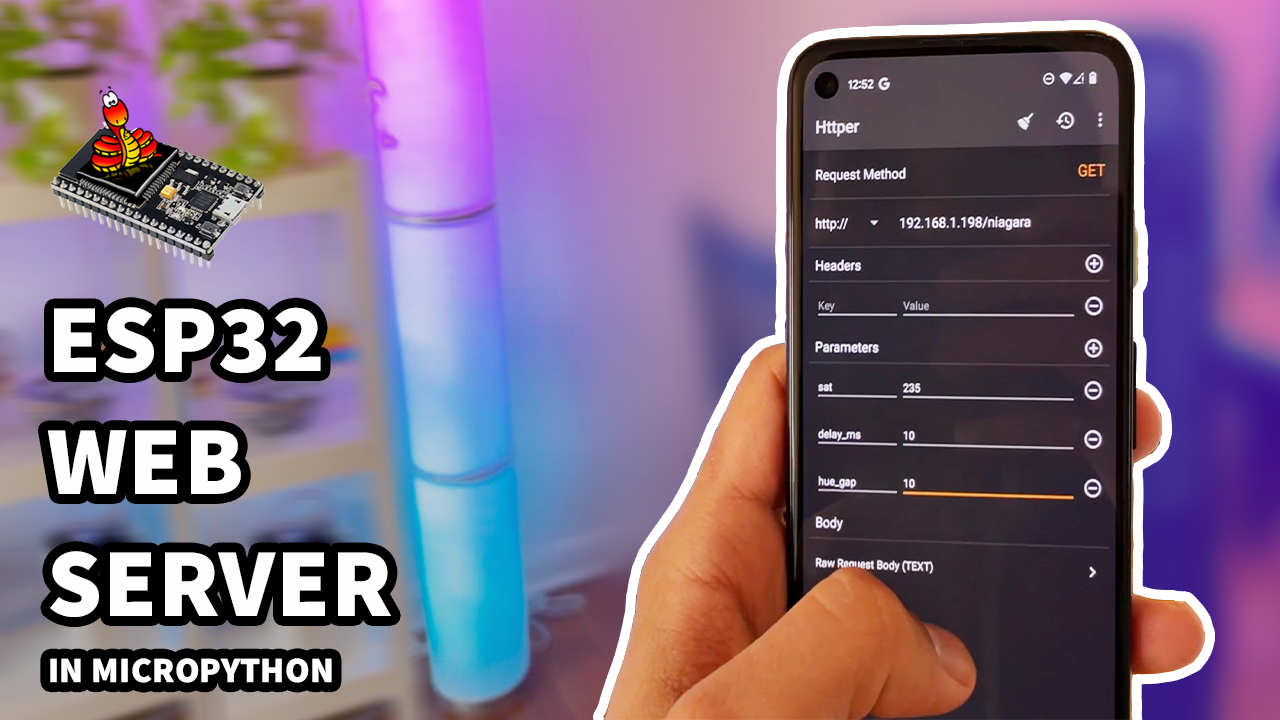 Secrets of MicroPython: ESP32 Web Server using Microdot