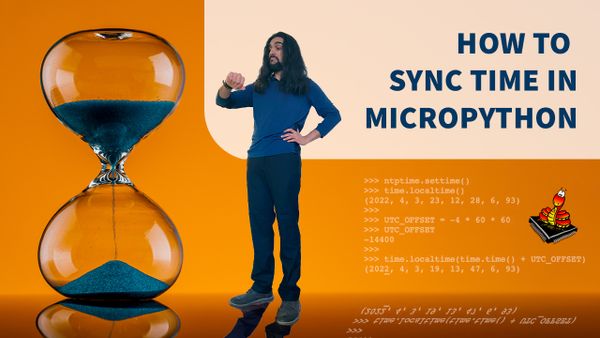 Sync time in MicroPython using NTP